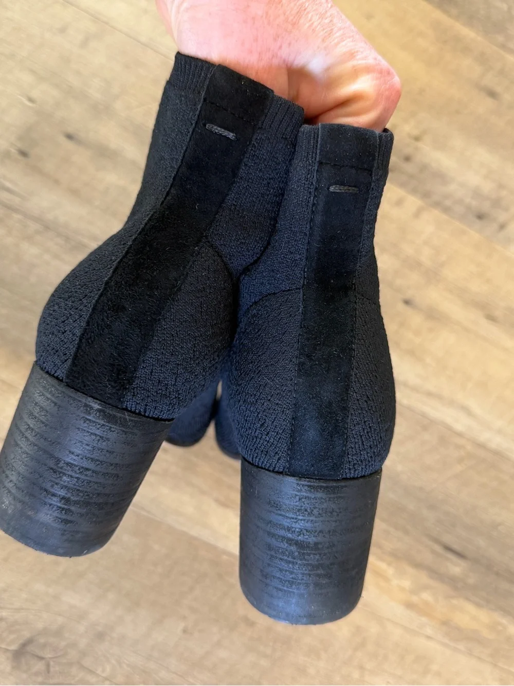 Eileen Fisher Oriel Recycled Stretch Knit Bootie | Black